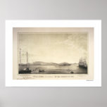 Yerba Buena (now San Francisco) Spring 1837 Poster
