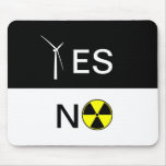 "YES" FOR CLEAN ENERGY MOUSEPADS