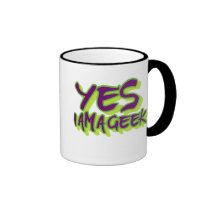 Yes I am a Geek mugs