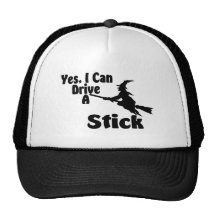 Yes, I Can Drive A Stick Mesh Hat