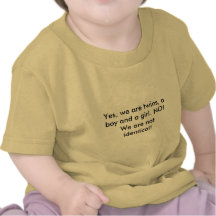 Yes, we are twins, a boy and a girl. NO! We are... Tshirt