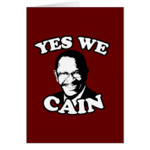 Yes We Cain Greeting Cards