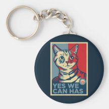Yes We Can Has Keychains