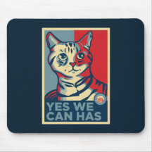 Yes We Can Has Mouse Pad