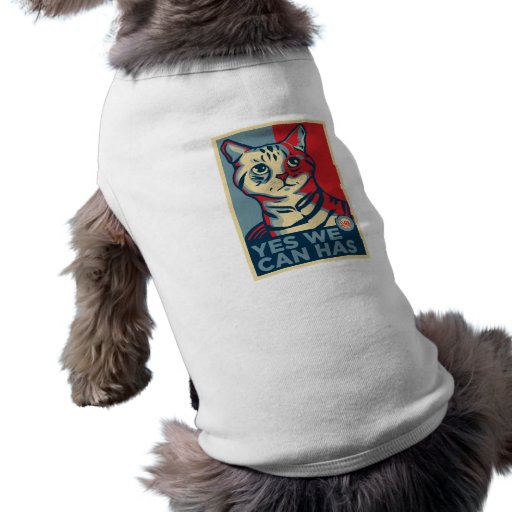 Yes We Can Has Pet Tshirt