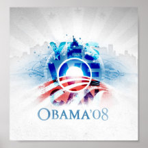 YES WE CAN - Obama '08 Poster