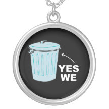 YES WE TRASH CAN.png Personalised Necklace