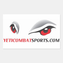 Yeti Combat Sports Sticker