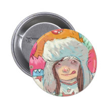 Yeti girl! pins