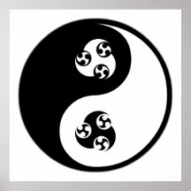 Yin Yang Anime Poster