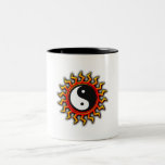 Yin Yang Balanced Sun Coffee Mug