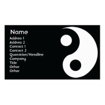 Yin Yang - Business Business Card Templates