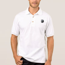 Yin Yang Chinese Dragon Polo Shirt