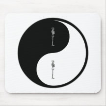 Yin Yang Chiropractic Mouse Pads