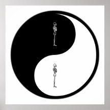Yin Yang Chiropractic Print