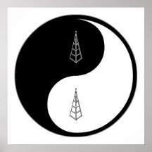 Yin Yang Derrick Posters
