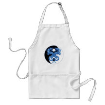 Yin Yang Dragon 2 Apron