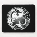 Yin Yang Dragons Mouse Pads