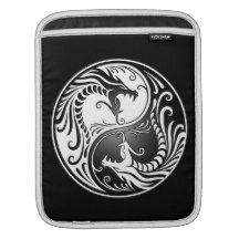 Yin Yang Dragons Sleeve For iPads