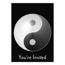Yin Yang Invitations