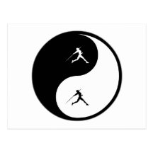 Yin Yang Javelin Postcards