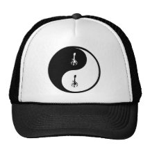 Yin Yang Mandolin Trucker Hats
