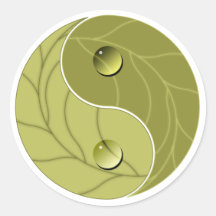 Yin Yang Nature Stickers