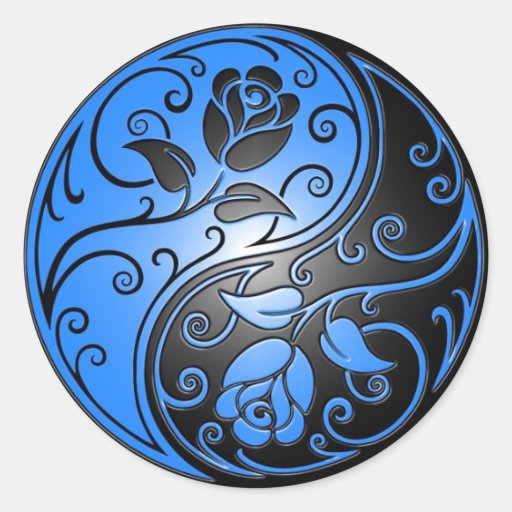 YING YANG FONDO AZUL ying yang fondo azul: