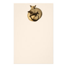 Yin Yang Siamese Cats Stationery