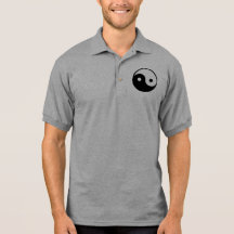 Yin Yang Spiritual Harmony Asian Symbol Polo Shirt
