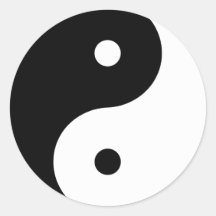 Yin Yang Sticker
