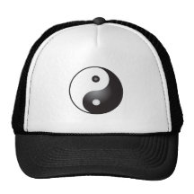 Yin Yang Symbol: Mesh Hats