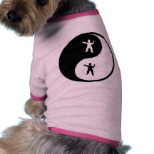 Yin Yang Tai Chi Doggie Tshirt
