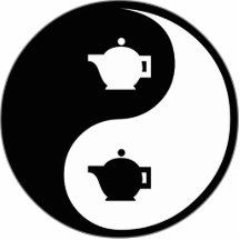 Yin Yang Tea Cut Out
