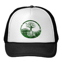 Yin Yang Tree Mesh Hats