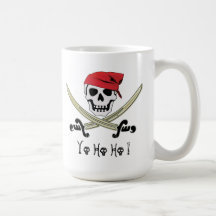 Yo Ho Ho  Jolly Roger Mug