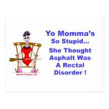 Yo Momma 10 Postcard