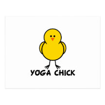 Yoga Chick Postcards