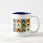 Yoga Downward Facing Dog Coffee Mug