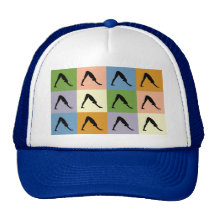Yoga Downward Facing Dog Trucker Hat