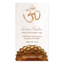 Yoga Studio Business Card