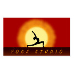 Yoga Sunrise Yoga Instructor Teacher Business Card