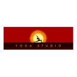 Yoga Sunrise Yoga Instructor Teacher Business Card