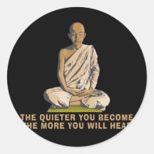 Yoga - The Quieter You Become ... Stickers