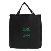 yolkitina embroidered tote bags