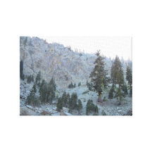 Yolly Bolly Ca Landscape Skyscape Waterscape Canvas Print