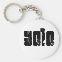Yolo -- T-Shirt Keychain