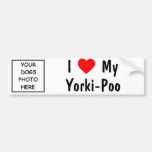 Yorki-Poo Bumper Stickers