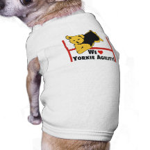 Yorkie Agility Love Dog T Shirt