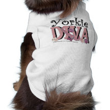 Yorkie DIVA Dog Shirt